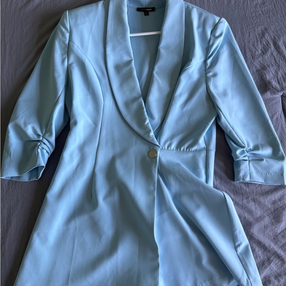 Fashion Nova Sky Blue Women's Blazer